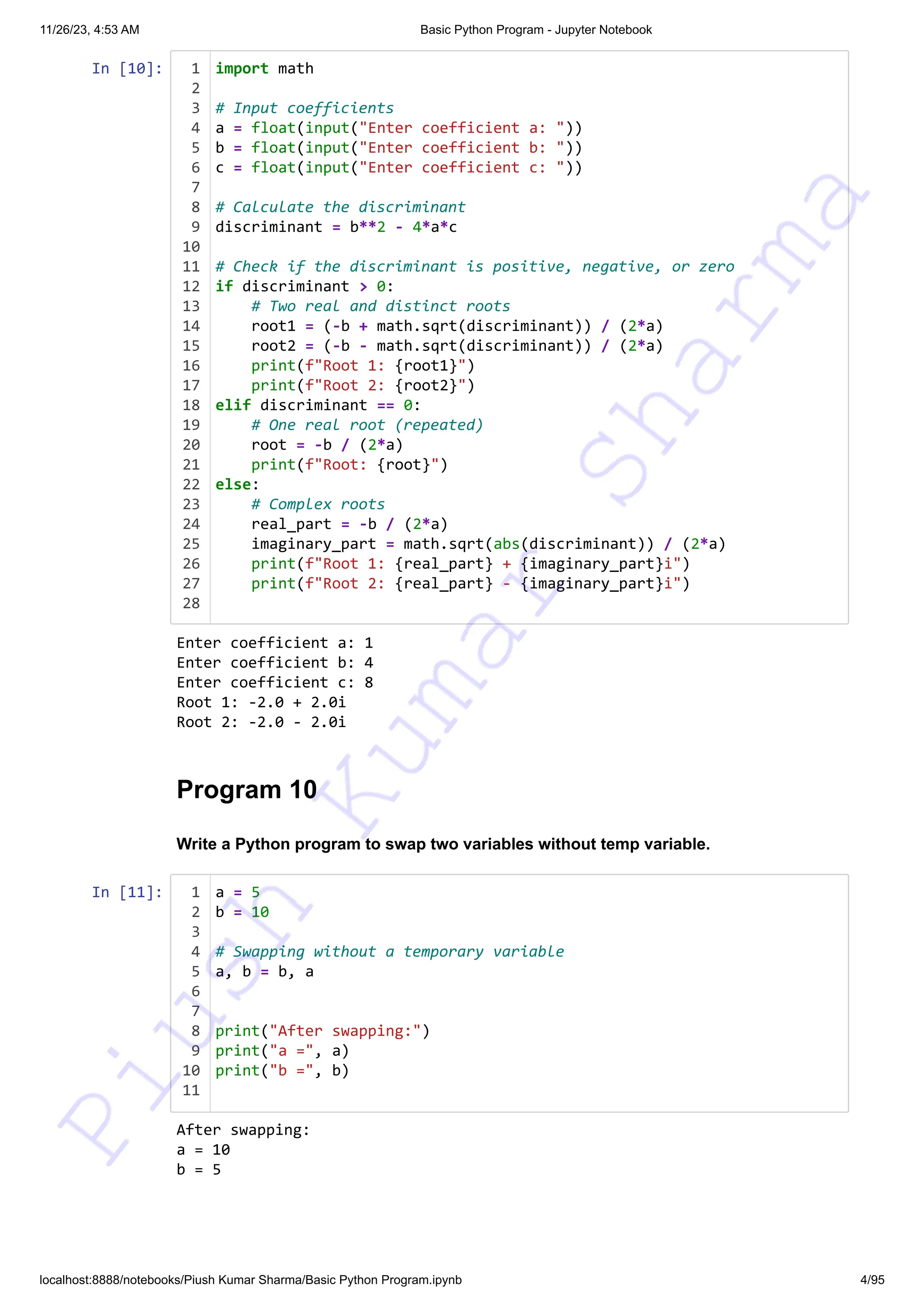 140+ Basic Python Programs This resource can assist you in preparing ...