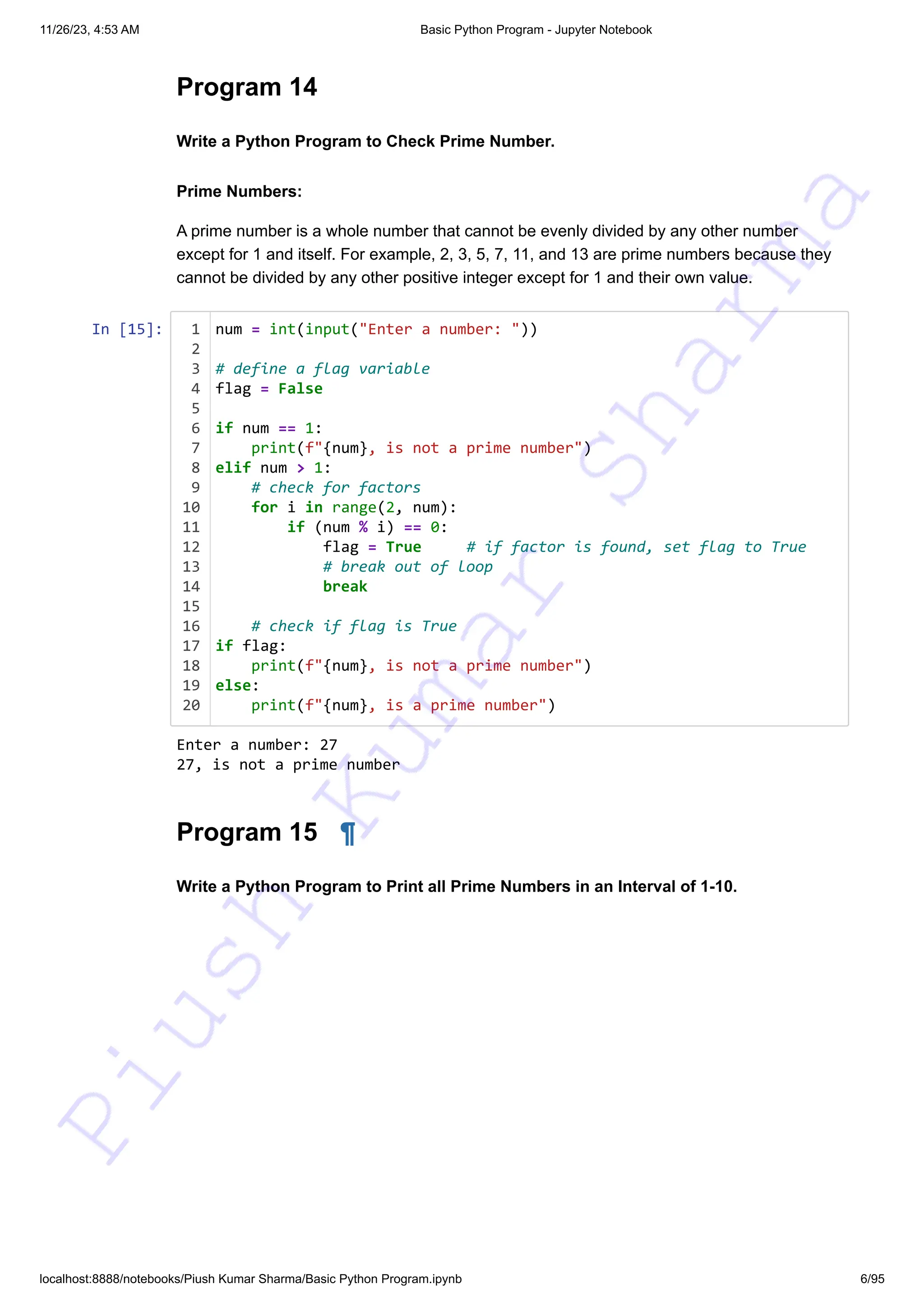 140+ Basic Python Programs This resource can assist you in preparing ...