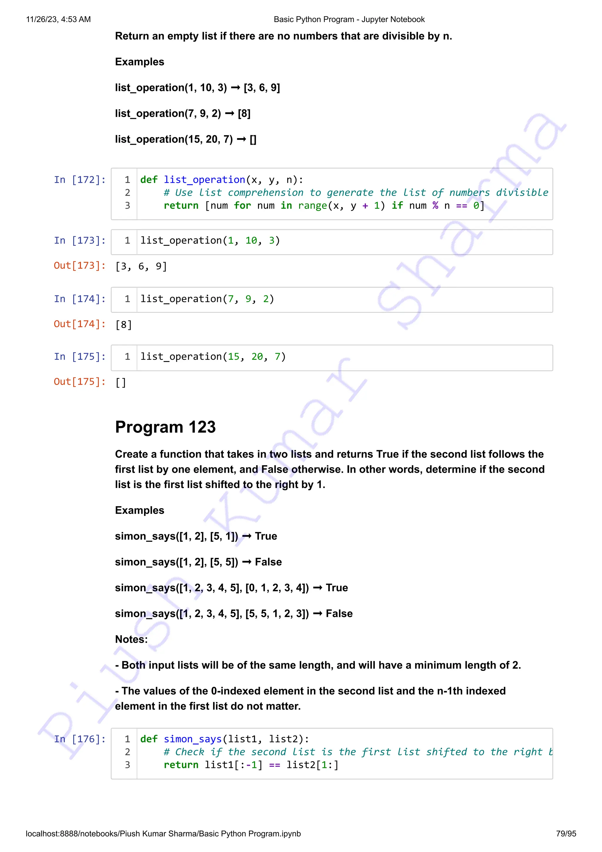 140+ Basic Python Programs This resource can assist you in preparing ...