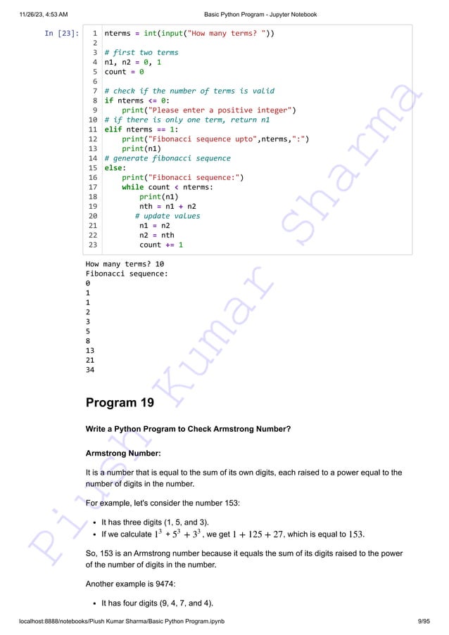 140+ Basic Python Programs This resource can assist you in preparing ...