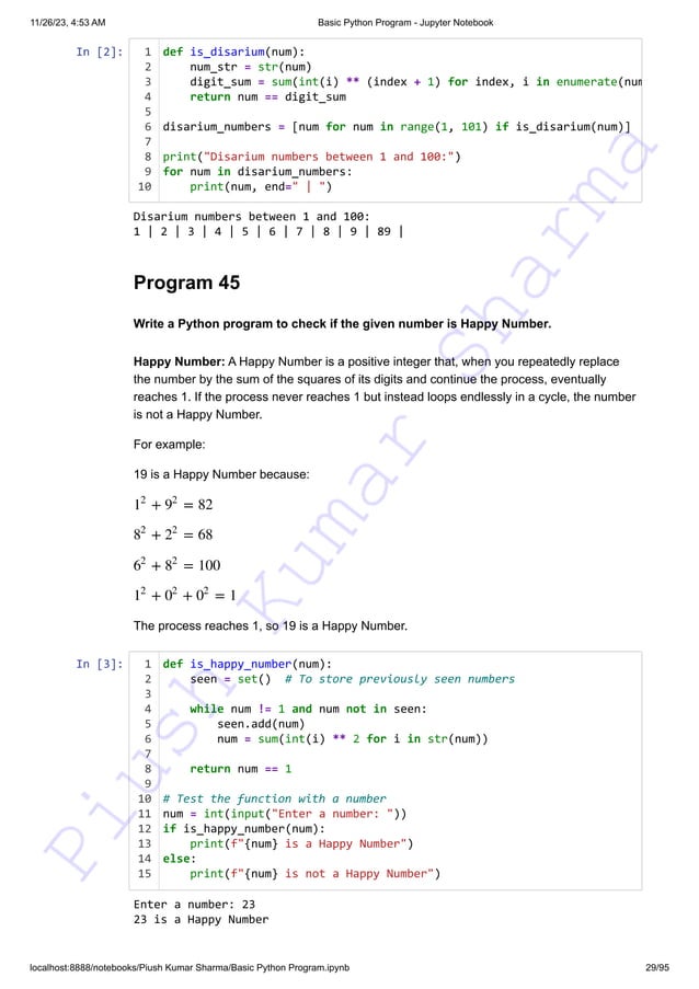 140+ Basic Python Programs This resource can assist you in preparing ...