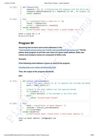 140+ Basic Python Programs This resource can assist you in preparing ...