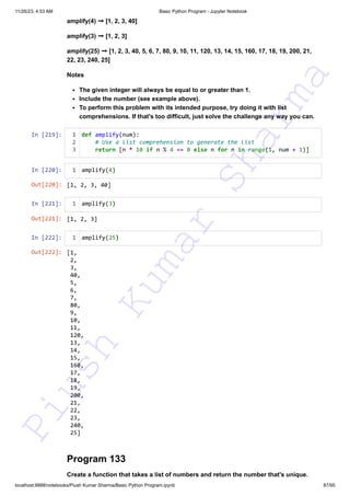 140+ Basic Python Programs This resource can assist you in preparing ...
