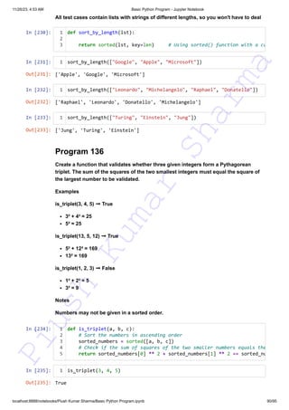 140+ Basic Python Programs This resource can assist you in preparing ...