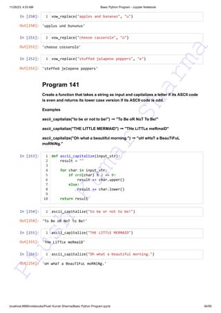 140+ Basic Python Programs This resource can assist you in preparing ...