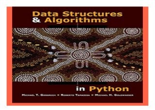 Data Structures and Algorithms in Python book 889