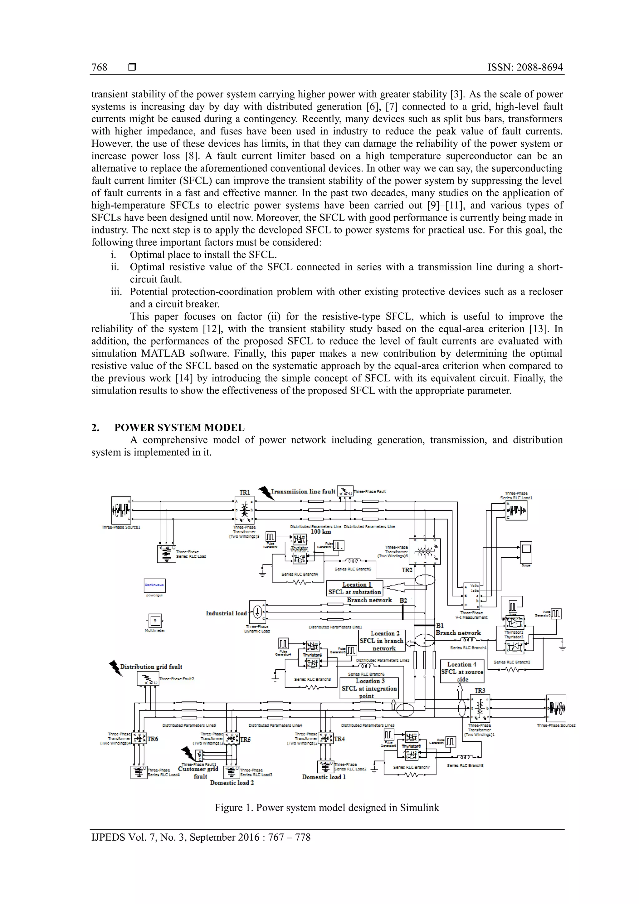 A Fault Current Limiter Circuit to Improve Transient Stability in Power ...