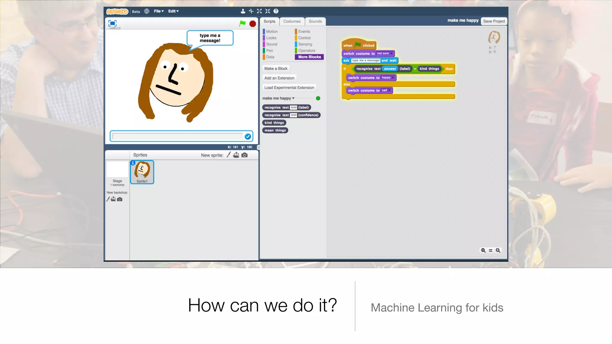 Machine Learning for kidsHow can we do it?
 