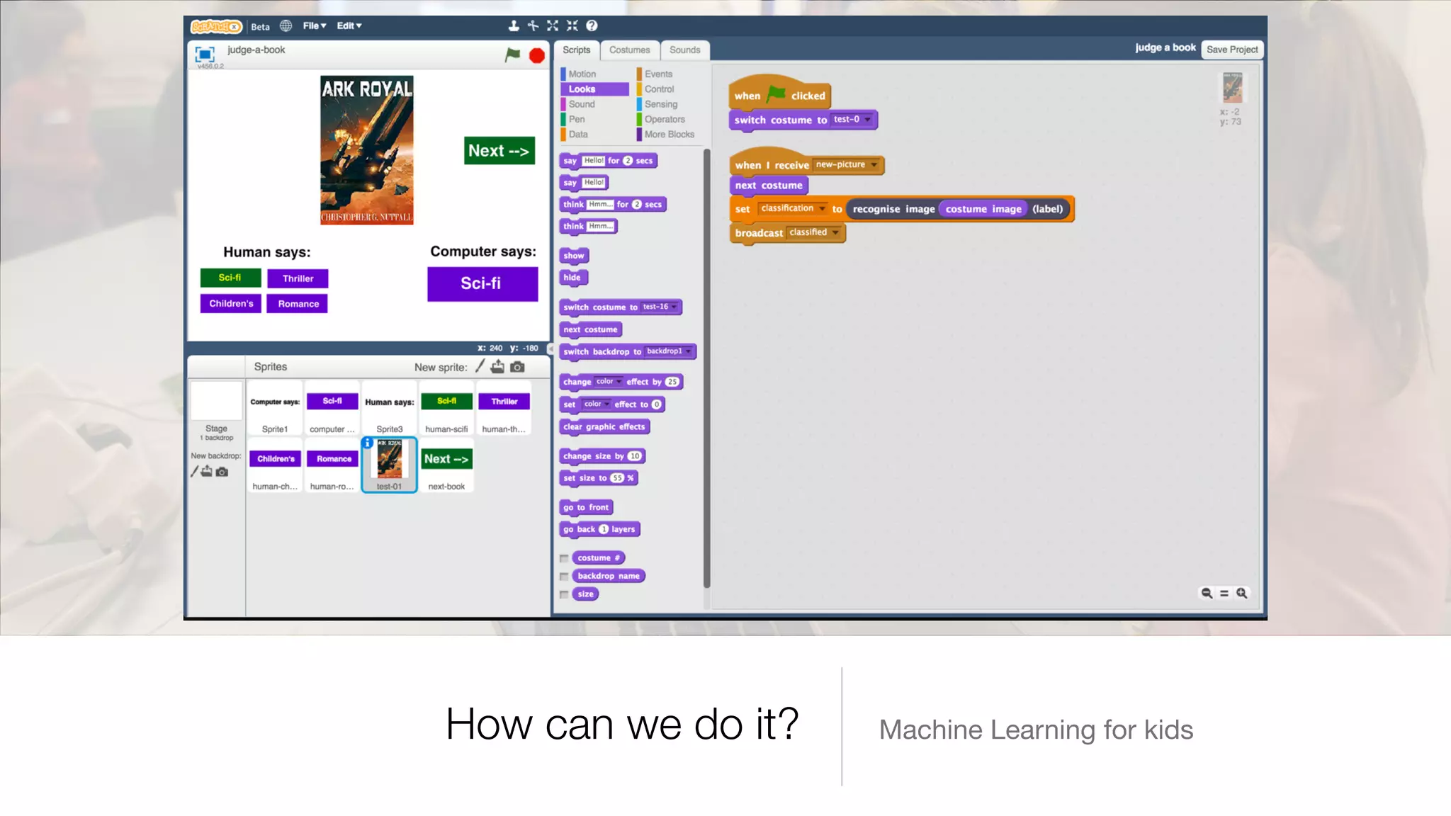 Machine Learning for kidsHow can we do it?
 