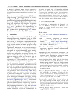 MURA Dataset: Towards Radiologist-Level Abnormality Detection in ...