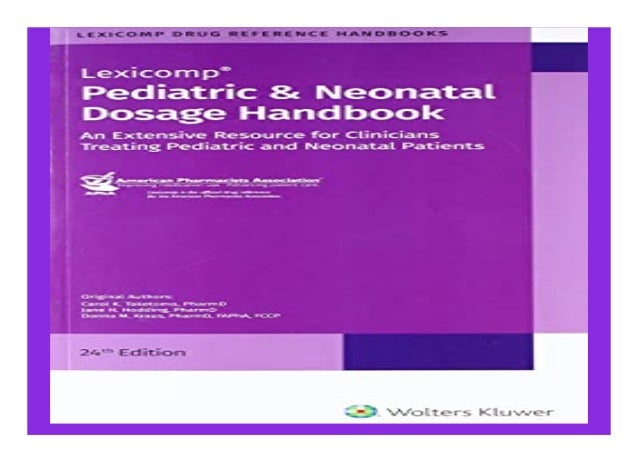 pediatric & neonatal dosage handbook