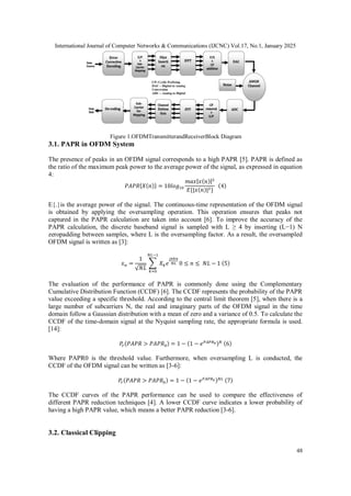 Enhanced Papr Reduction in OFDM Systems using Adaptive Clipping with ...