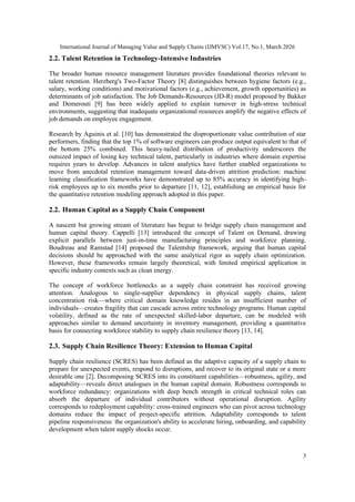 HUMAN CAPITAL SUPPLY CHAIN RESILIENCE IN THE ELECTRIC VEHICLE INDUSTRY ...