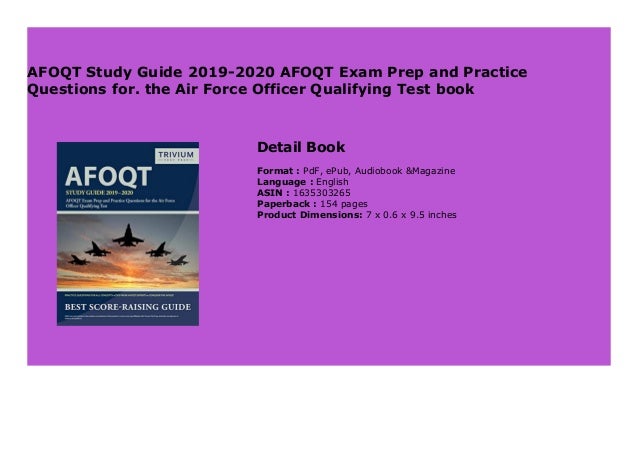 afoqt study guide 2019