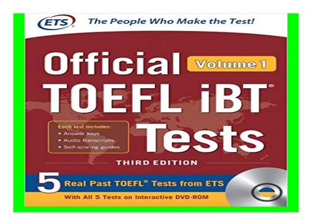 Official Toefl Ibt Tests Volume 1 Third Edition Book 126