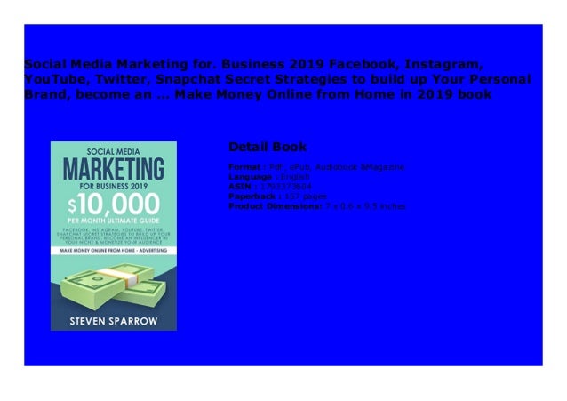 Social Media Marketing For Business 2019 Facebook Instagram Youtub
