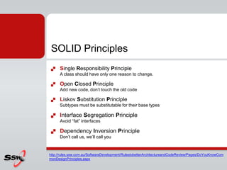 SOLID Principles | PDF