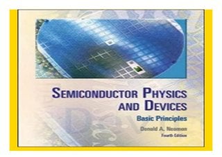 Semiconductor Physics And Devices Basic Principles – TTOQX