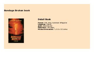 Bondage Broken book 721