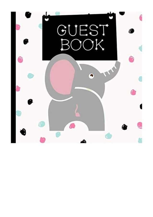 elephant baby memory book