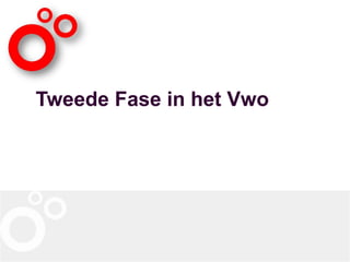 Tweede Fase in het Vwo
 