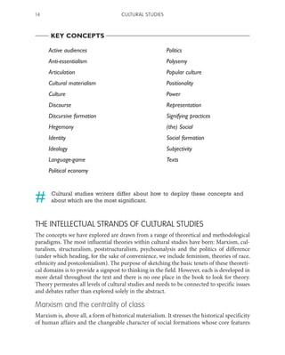 Cultural Studies Theory And Practice 5th Edition Chris Barker | PDF