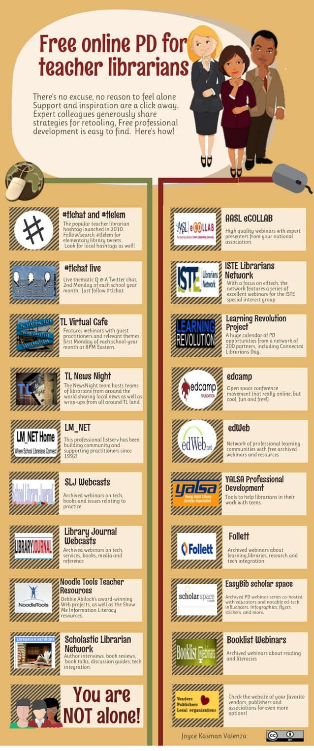 Free Professional Development for School Librarians