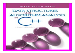 Data Structures amp Algorithm Analysis in C++ book 447