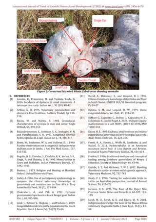Dystocia Due to Multiple Craniofacial Fetal Anomalies in Nilotic Zebu ...