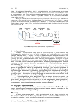 Face recognition using haar cascade classifier and FaceNet (A case ...