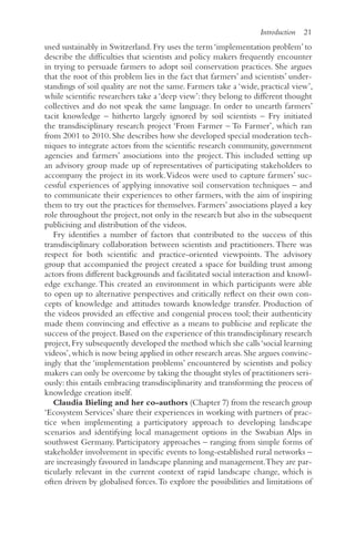 Transdisciplinary Research And Sustainability Collaboration Innovation ...