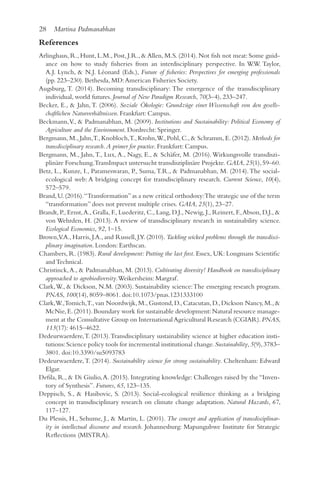 Transdisciplinary Research And Sustainability Collaboration Innovation ...