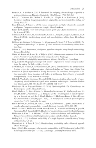 Transdisciplinary Research And Sustainability Collaboration Innovation ...