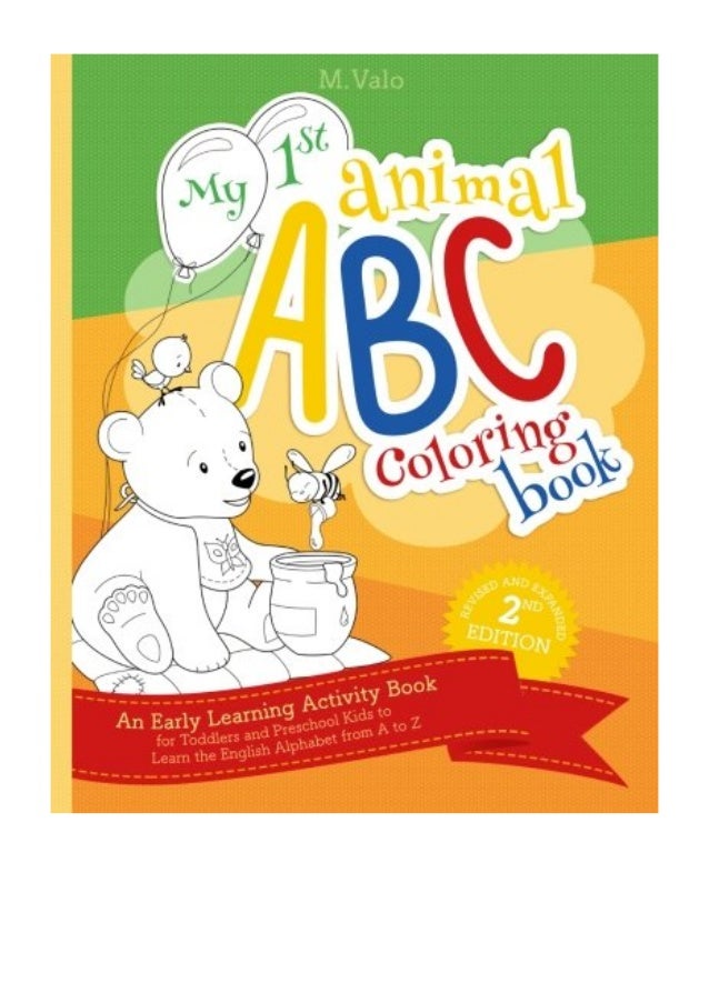 My First Animal ABC Coloring Book PDF - M. Valo An ...