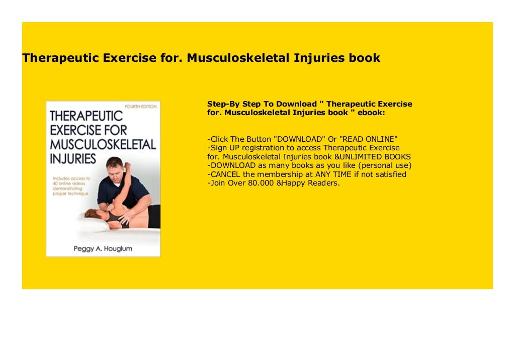 Therapeutic Exercise for. Musculoskeletal Injuries book 142