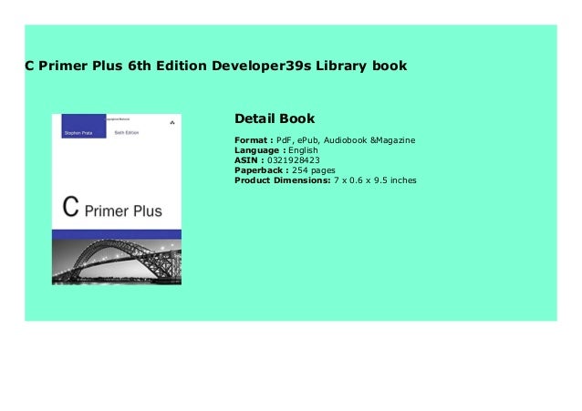 C Primer Plus 6th Edition Developer39s Library Book 1825