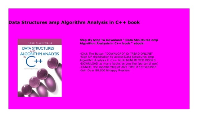 Data Structures amp Algorithm Analysis in C++ book 2786