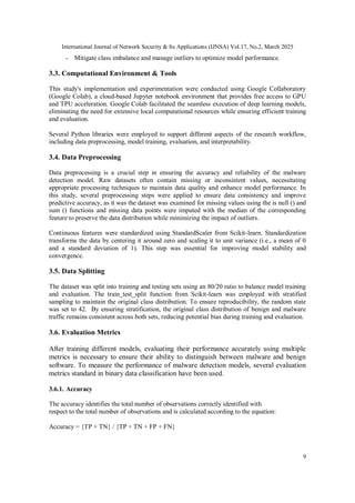 ENHANCING MALWARE DETECTION AND ANALYSIS USING DEEP LEARNING AND ...