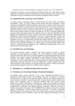 S-AI-ROBOTICS: A SPARSE ARTIFICIAL INTELLIGENCE ARCHITECTURE WITH ...