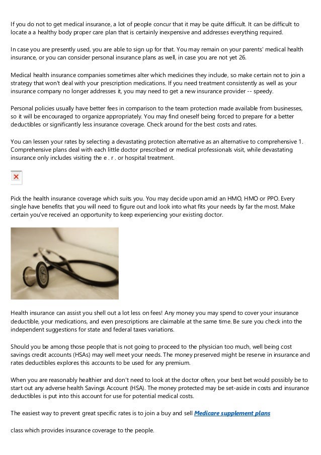 how to get medical insurance fast