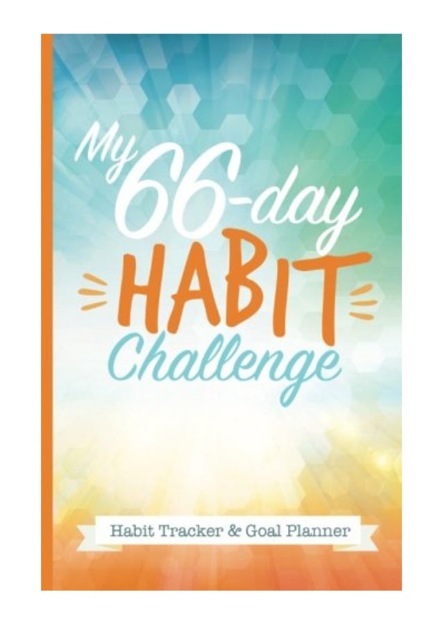 My 66Day Challenge Habit Tracker & Goal Planner PDF Happy Books Hu…