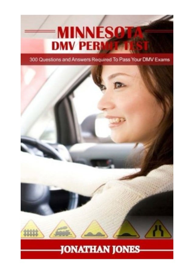 Minnesota DMV Permit Test PDF Jonathan Jones 300 Questions and Answ…