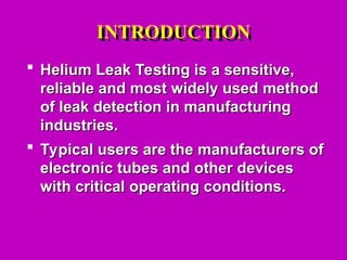 level 2 course training -Helium-Leak-Testing ppt PPT