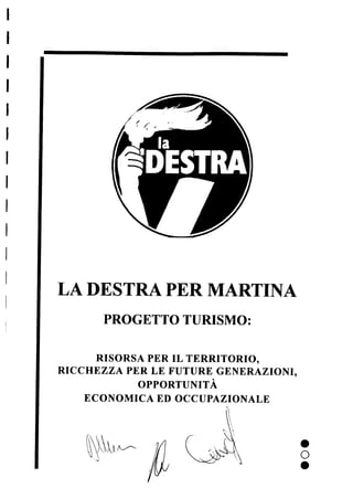 Elezioni a Martina Franca: programma politico di Leo Cassano