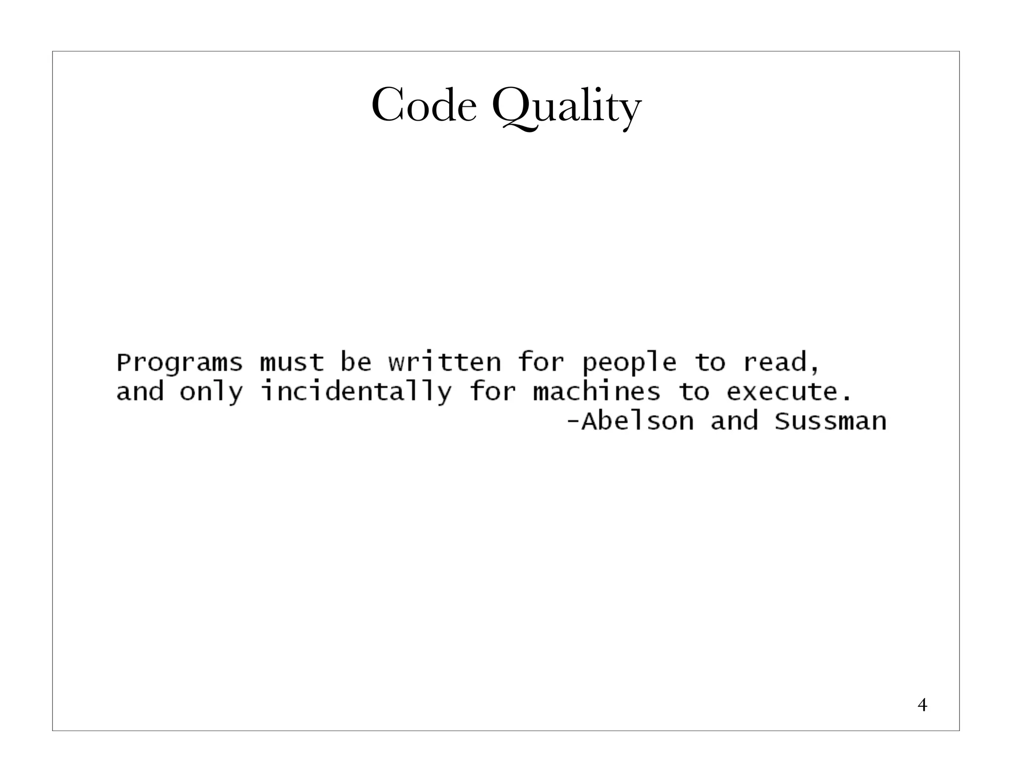 caring_about_code_quality | PPT