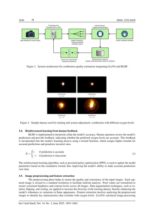 Flame analysis and combustion estimation using large language and ...