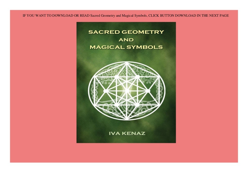 pdf [DOWNLOAD]⚡ Sacred Geometry and Magical Symbols