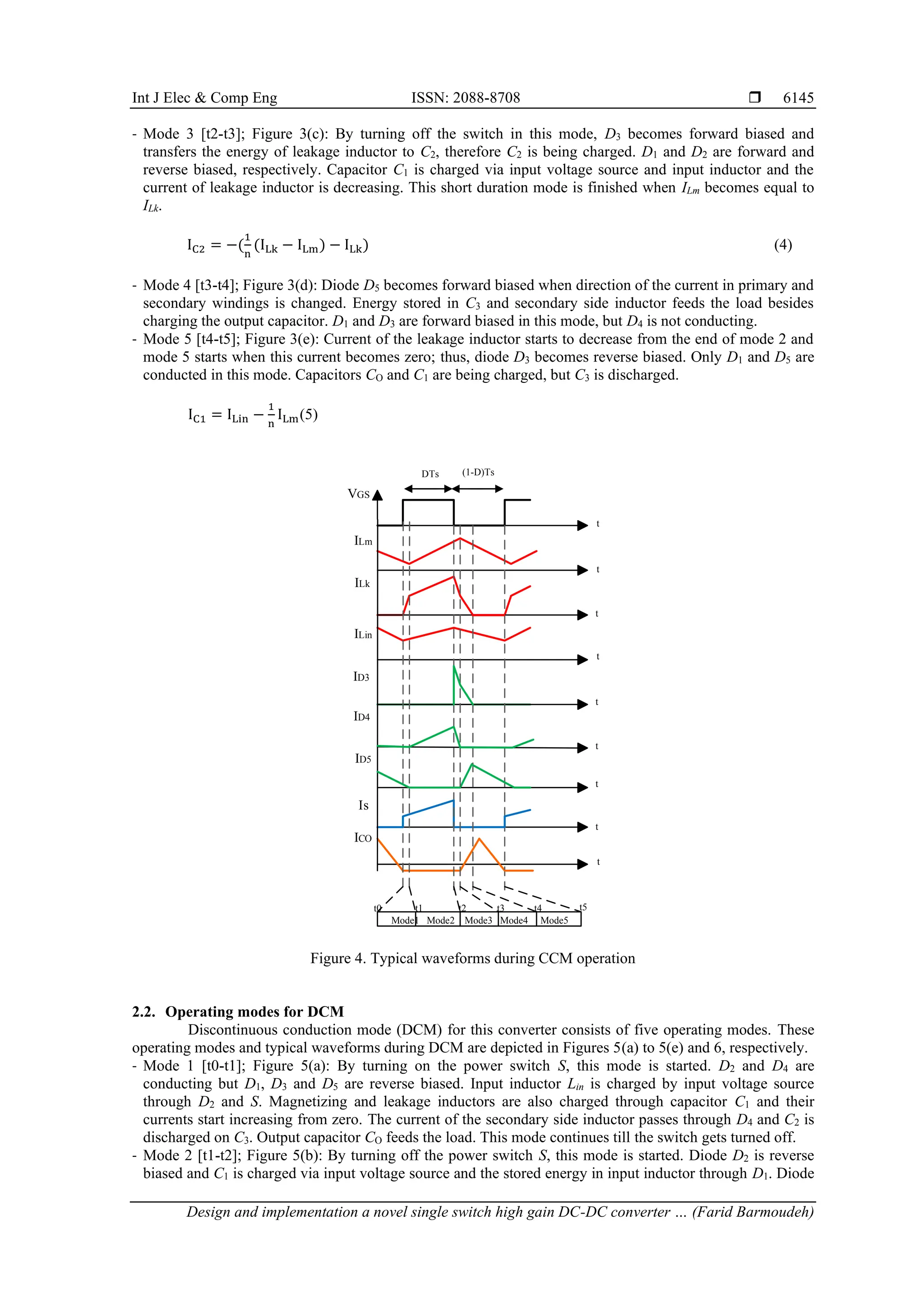 Design and implementation a novel single switch high gain DC-DC ...