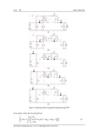 Design and implementation a novel single switch high gain DC-DC ...