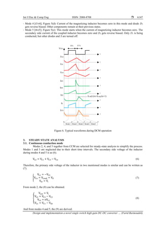 Design and implementation a novel single switch high gain DC-DC ...